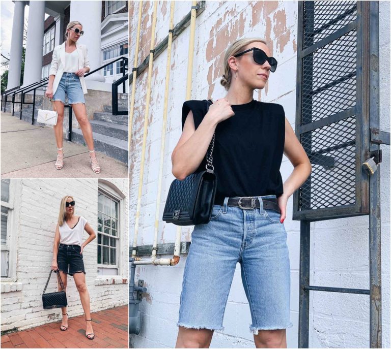 Shorts And Sweet Spring Outfit Ideas With Jean Shorts